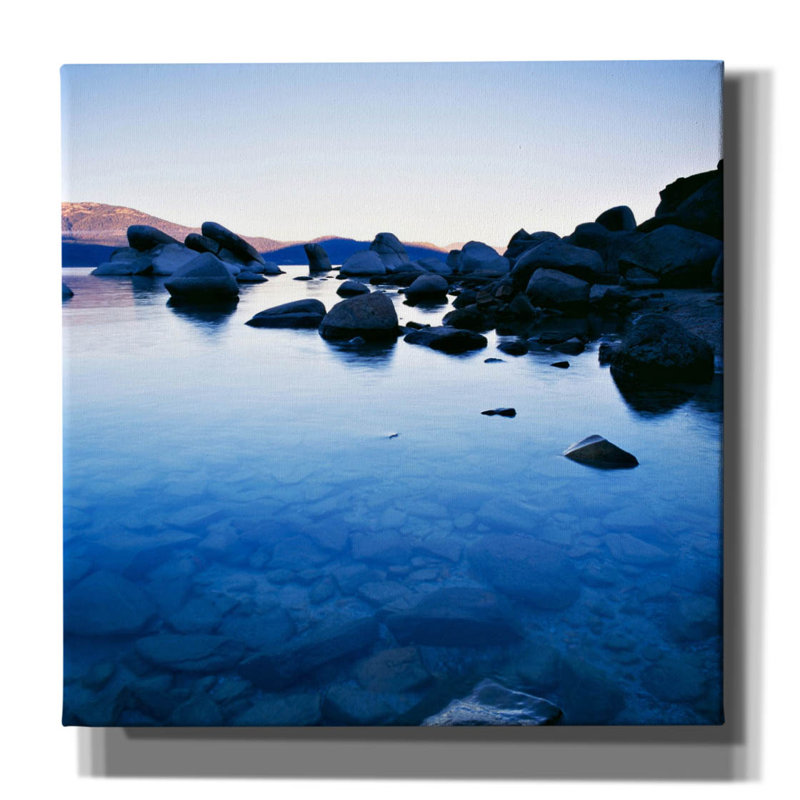 «Blue Rocks» par PhotoINC Studio, H 12 po x l 12 po