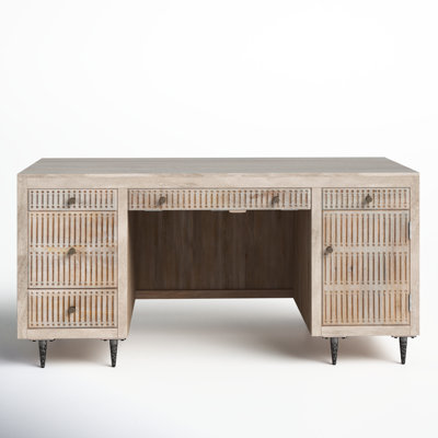 Ivona Solid Wood Executive Desk