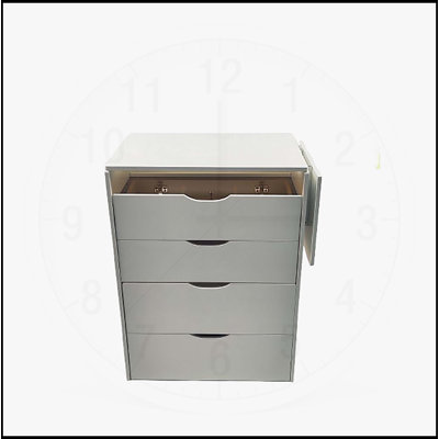 Meuble-lavabo polyvalent avec fonctions cachées et fonctions multiples