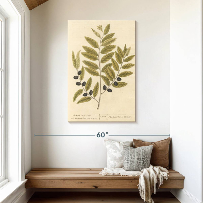 Keiri Olive Branch I, 45" H x 30" W