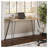 Owen Modern Industrial Writing Desk with Walnut Wood Top and Black Metal Hairpin Legs - Compact Home Office Workstation for Small Spaces-844412459