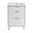 Brusque 24" Bathroom Vanity in White Oak