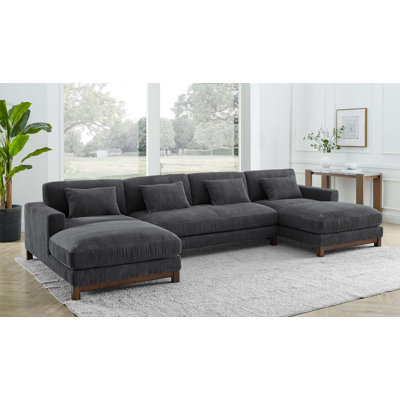 Canapé modulaire de 150 po Stever