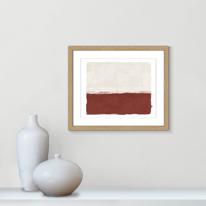 «Intense Rust II - Landscape Version Print» par Natalie Carpentieri, L 19 po x H 16 po, Imprimé mat, Naturel