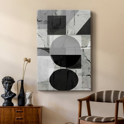 Abstract Neutrality II -Custom Wrapped Gallery Cavas