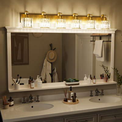 Luminaires de salle de bain en cristal