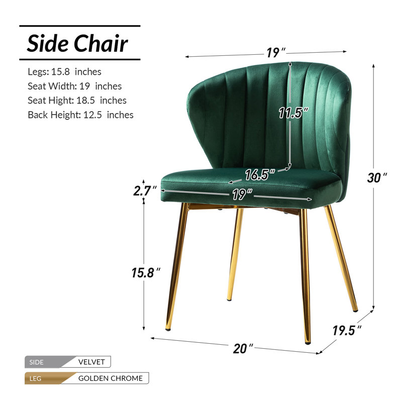 Fauteuil d'appoint à oreilles Axia, Vert