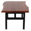 Table basse à tréteaux