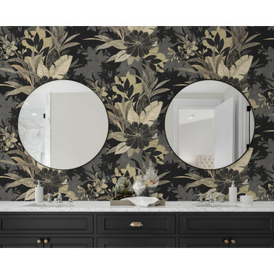 Papier peint floral Peryman