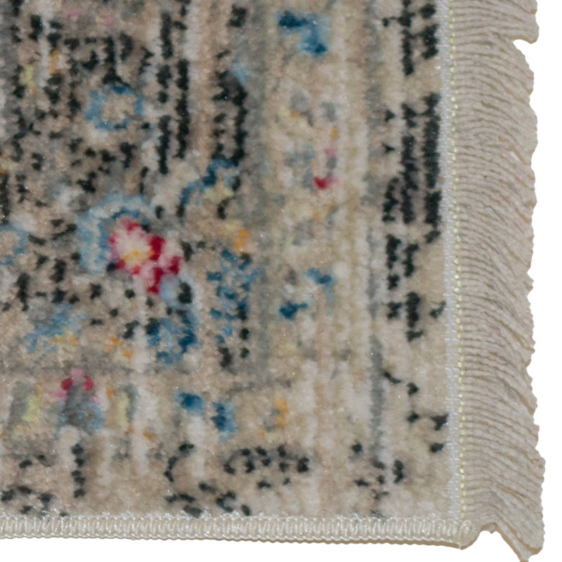 MACHINE MADE POLYESTER AREA RUGS  - Rectangle | Multicolor | Classic Oriental Traditional  Design, Low Pile Machine Made Area Rugs