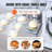 Manual Dough Divider 18PCS Hand Press Dough Cutter Bread Maker for Bakery