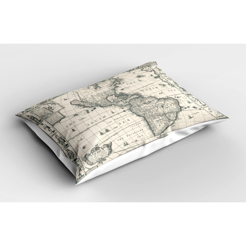 Retro Polyester Sham Set, Twin