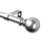 Desjardins Adjustable Single Curtain Rod
