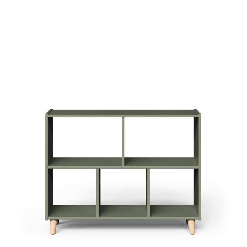 Tablette décalée pour enfants, horizontale, Taupe / naturel