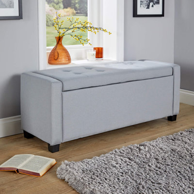 Starke Wide Rectangle Storage Ottoman