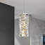 Luxury Dimmable Crystal Chandelier For Living Room Kitchen Island Modern Sparkle Crystal Led Pendant Light For Bedroom Bedside