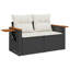 62cm Wide Patio Sofa with Cushions