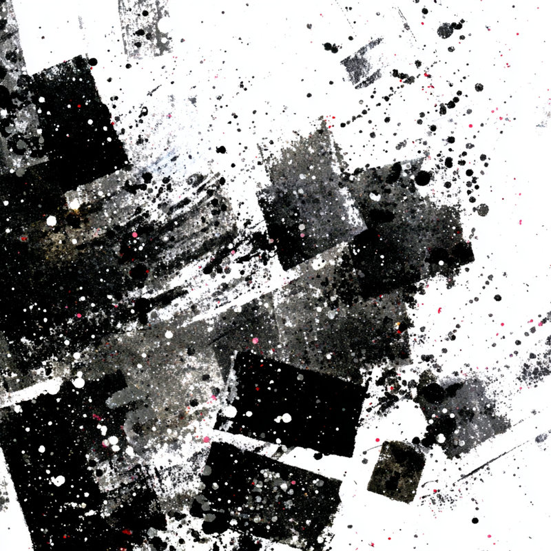 Urban Splatter Wrapped Canvas Wall Art