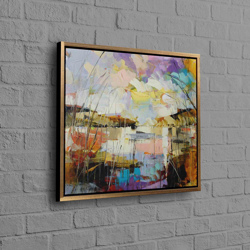 Print on Canvas, Framed Wrapped Canvas, 80cm H x 80cm W, Does Not Apply