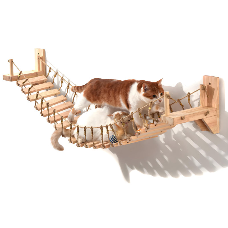 Échelle pont en corde pour chat Geoffery 39,4 po