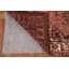Tapis traditionnel géométrique rouge