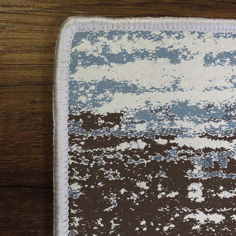 Luxurious Woven Area Rug, 100% Polyester, 23.6 x 39.4 inches | 650 g/m², 0.3 in Pile Height | Antibacterial, Non-Slip PVC Dot Underside, Machine Washable | 3D Digital Printing, Perfect for Living Room & Bedroom Decor