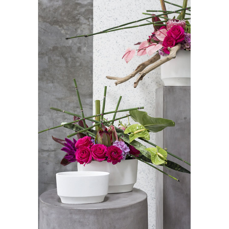 Fae Handmade Pot Planter, 5" H x 9" W x 4.75" D