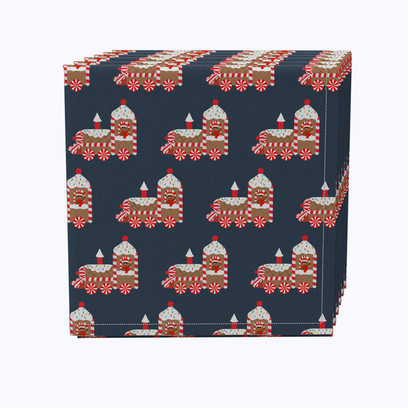 Enari 100% Cotton Floral Square Napkin