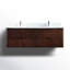 Ensemble de meuble-lavabo mural 60 po