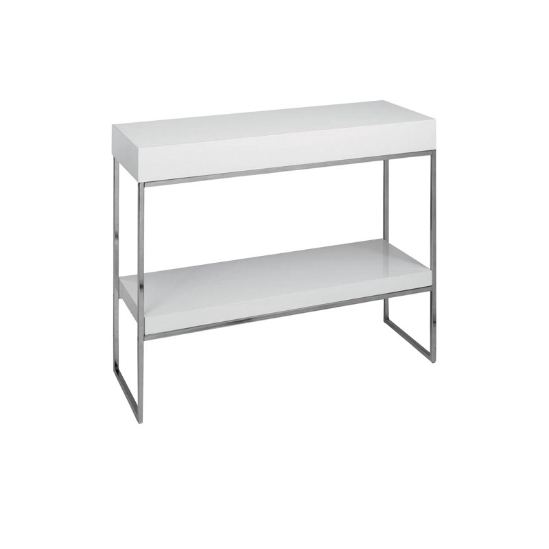 Console 39 po, Blanc
