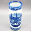 Elegant Reepham Blue & White Decorative Vase for Home, Office, Living Room, Bedroom or Garden Display