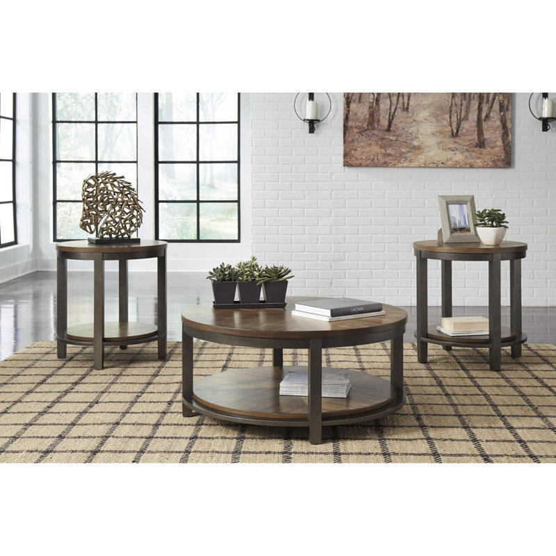 Williston Forge Richville 3-Piece Coffee Table Set