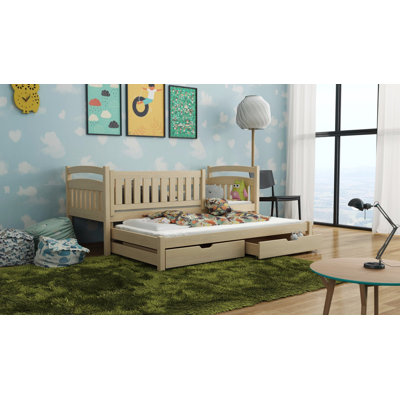 Estero Kids Daybed with Trundle with Drawers