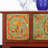 Chinese style painted old TV stand
