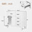 Base de meuble-lavabo simple 35,5 po seulement-100762162
