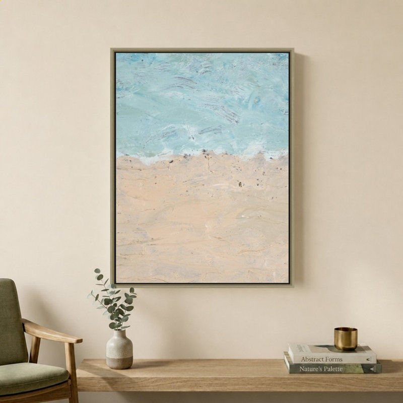 «Land Meets Sea» par SD Graphics, impression sur toile