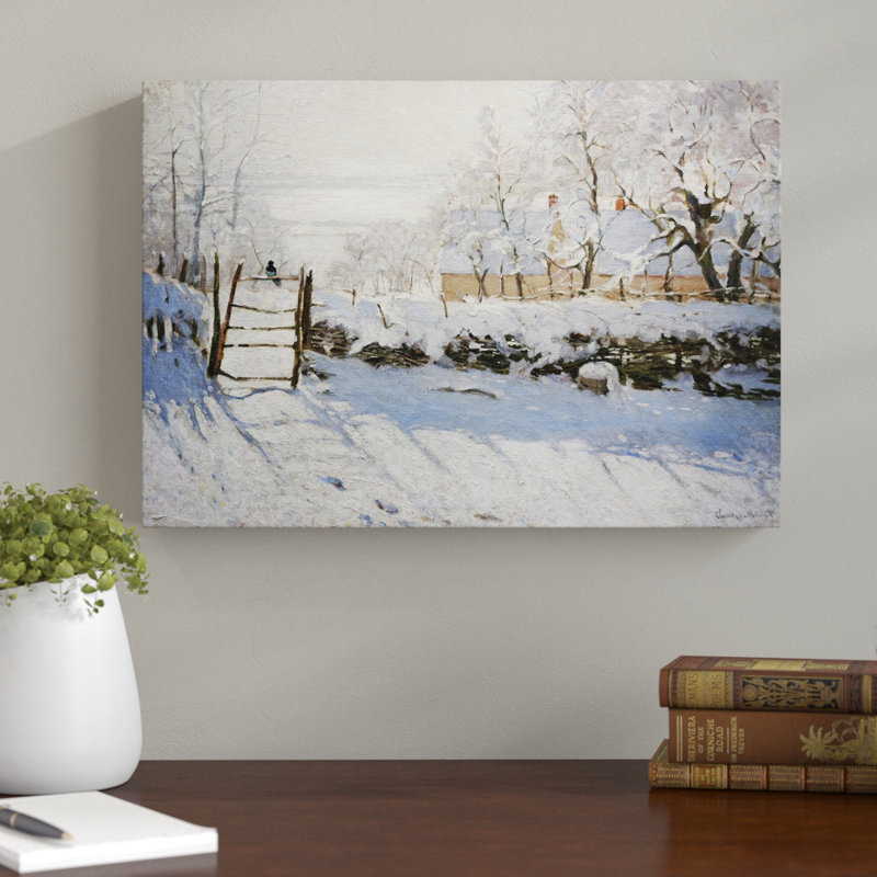 Claude Monet - Wrapped Canvas Painting, 70cm H x 100cm W