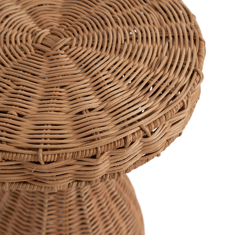 Sculptural Round Boho Drink Table