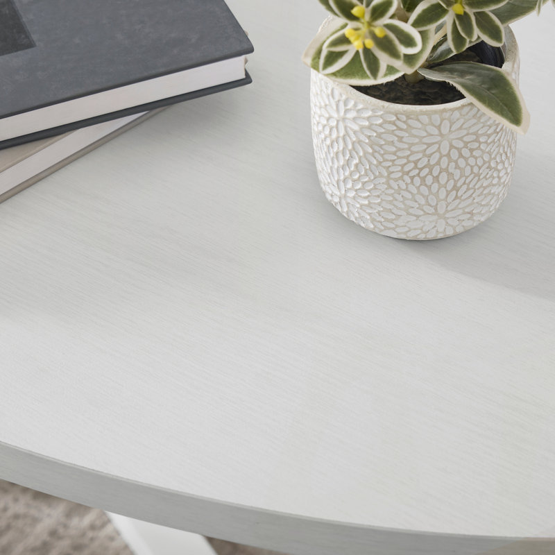 Table de bout ronde Modern, White