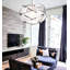16cm H Plastic Novelty Pendant Shade ( Screw On ) in Clear