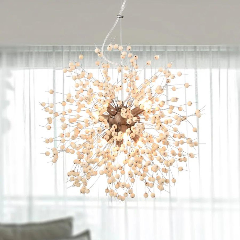 Lustre spoutnik moderne 8 lumières Fireworks