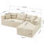 Canapé modulaire Cloud Couch avec support ergonomique et rangement-134086898