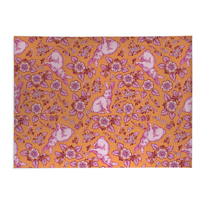 Tapis de lessive léger et antidérapant Bunny Toile