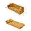 Canapé-lit en velours côtelé de 79 pouces, canapé-lit double pliable avec accoudoirs pliables, convenant aux salons et aux petits espaces-1014722191