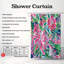 Rideau de douche standard 1 pièce Pastel-1081977193
