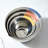 Ayesha Curry Pantryware Stainless Steel Nesting Mixing Bowls Set, 3-Piece, Silver With Color Accent Handles