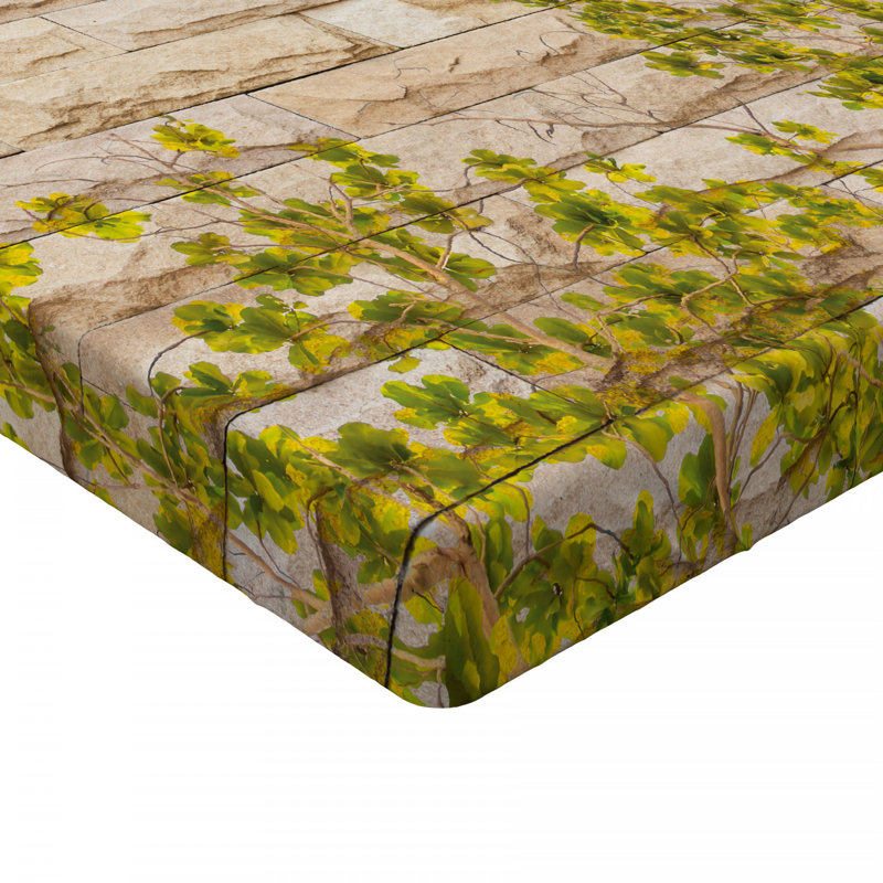 Microfiber Geometric Fitted Sheet, Full Fitted Sheet