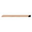 Moulure de quart de rond en bois franc massif de qualité américaine D 100 po x l 1/2 po x L 96 po.-96930490
