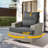 Outdoor Rattan Woven Sofa With Luminous End Table And Swivel Chair-102744625