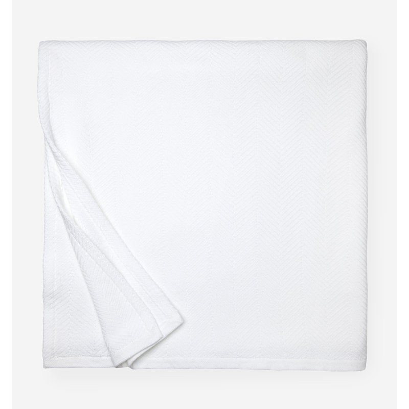 Camilo Blanket, King, White/White
